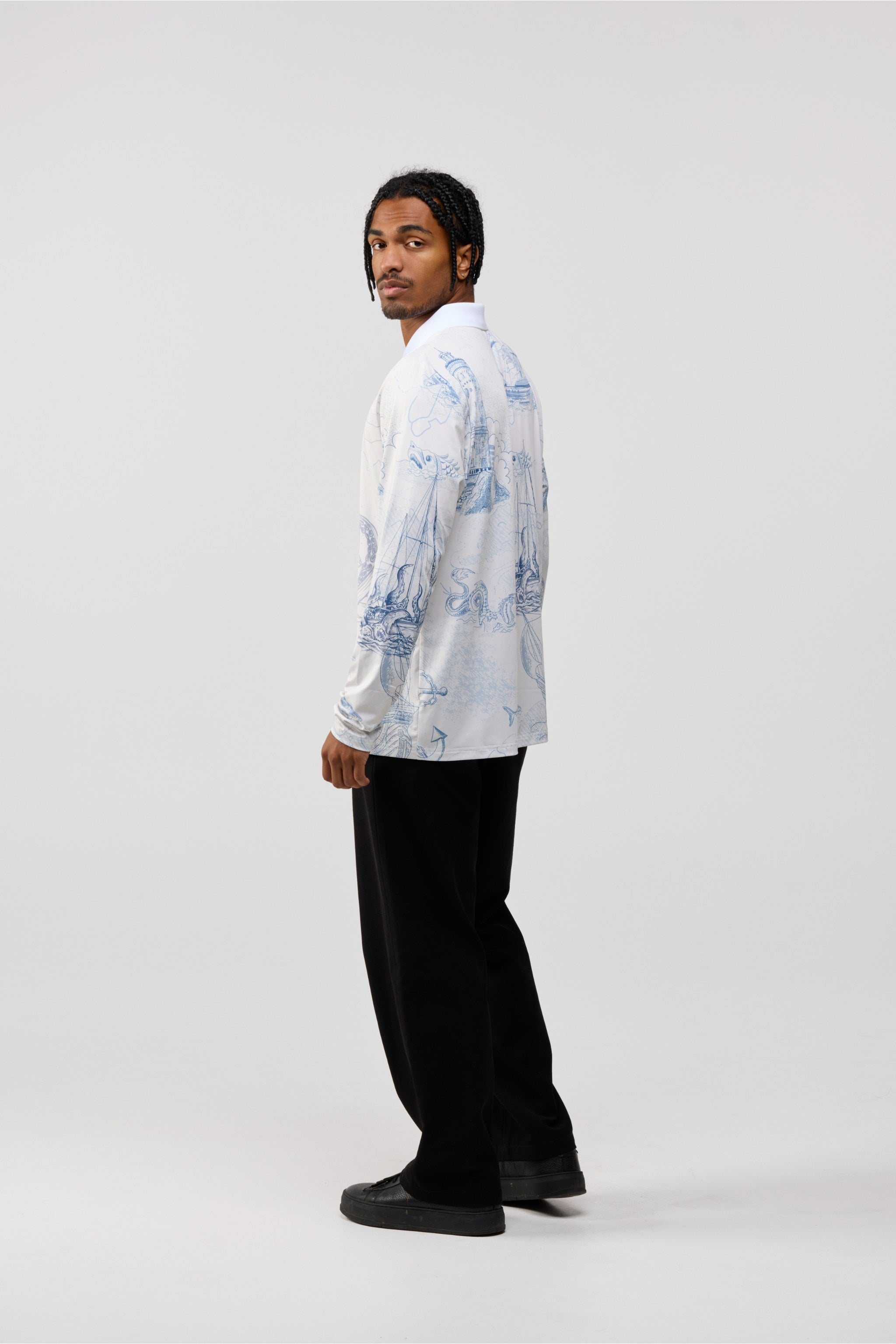 Kraken Domain performance long sleeve shirt. Premium outdoor wear with UPF 50+ protection. Moisture-wicking, ultra-light, and made for all-day wear.